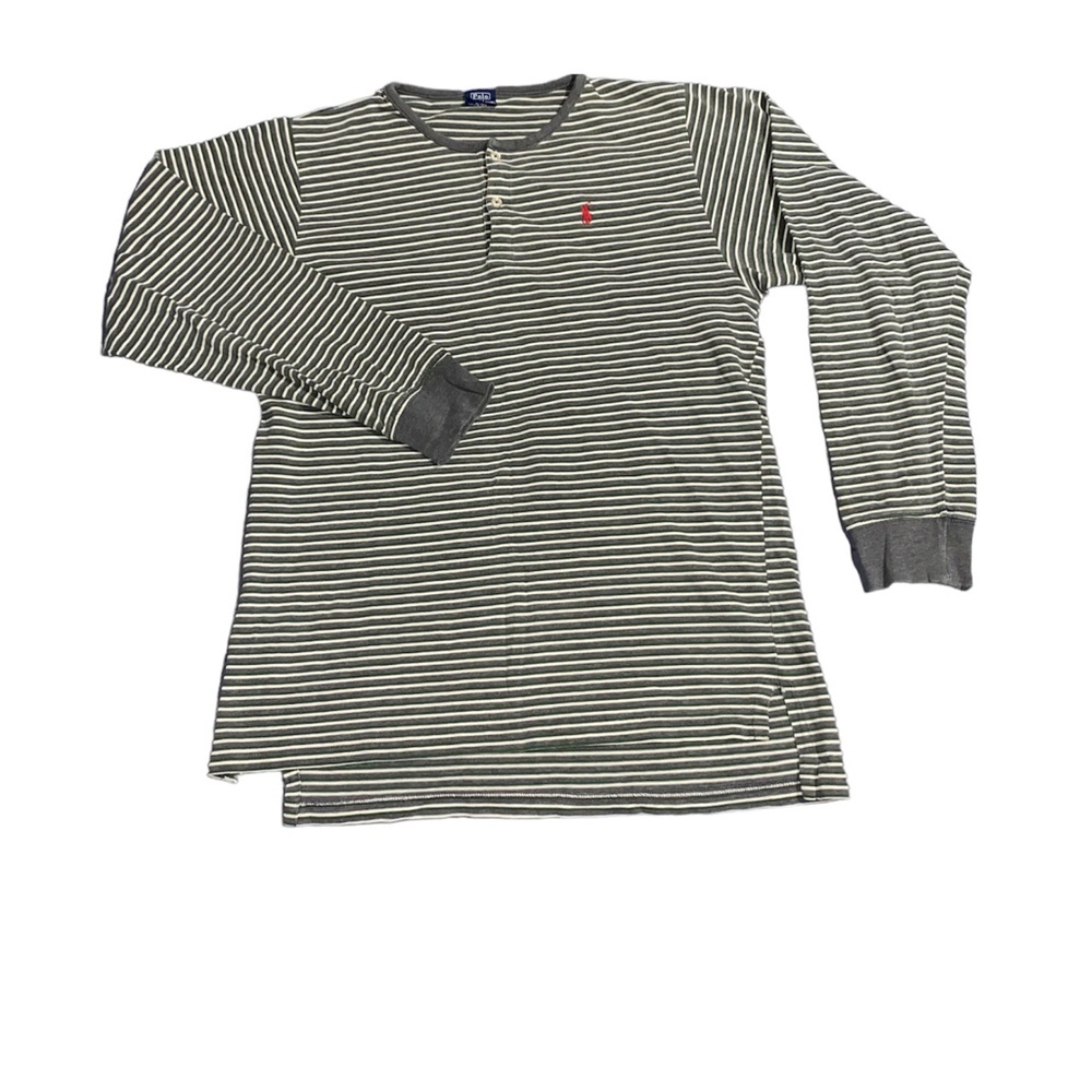 Vintage Ralph Lauren Striped Long Sleeve Size XL Made In USA